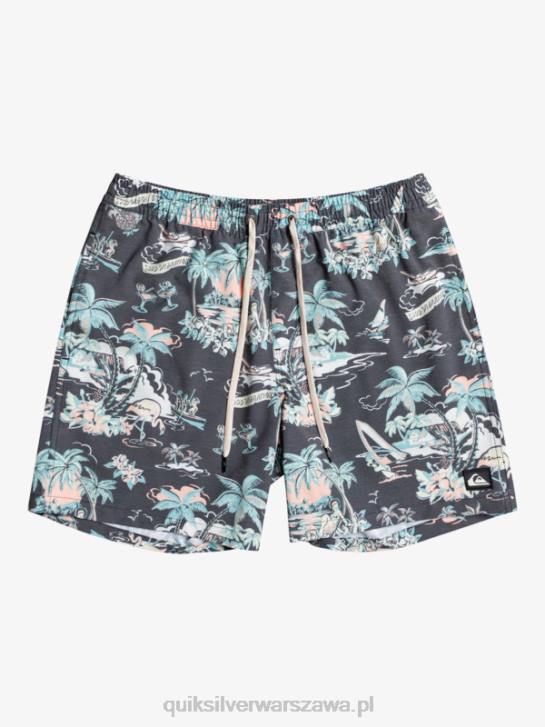 mężczyźni Quiksilver hotel paradiso 17 salw 4DBV1765 hotelowy raj - czarny