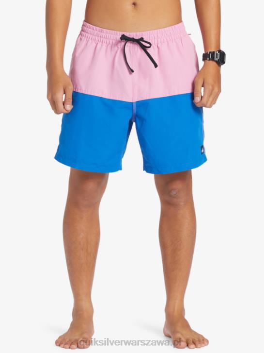 mężczyźni Quiksilver logo na tyłku 17 wolejów 4DBV484 księżycowy fiolet