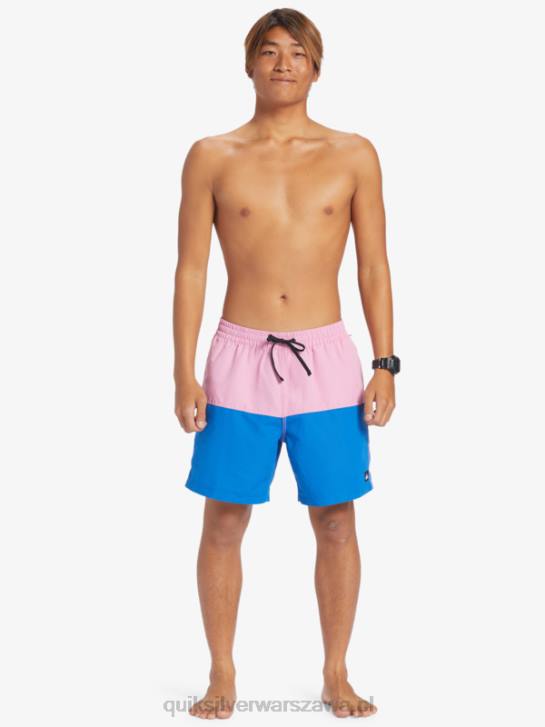 mężczyźni Quiksilver logo na tyłku 17 wolejów 4DBV484 księżycowy fiolet
