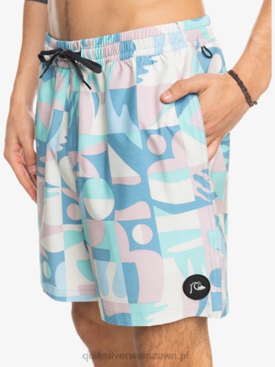 mężczyźni Quiksilver mix szt. 17 salw 4DBV1777 brzozowy