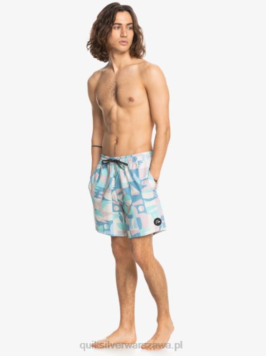 mężczyźni Quiksilver mix szt. 17 salw 4DBV1777 brzozowy