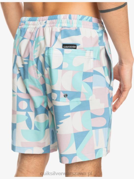 mężczyźni Quiksilver mix szt. 17 salw 4DBV1777 brzozowy