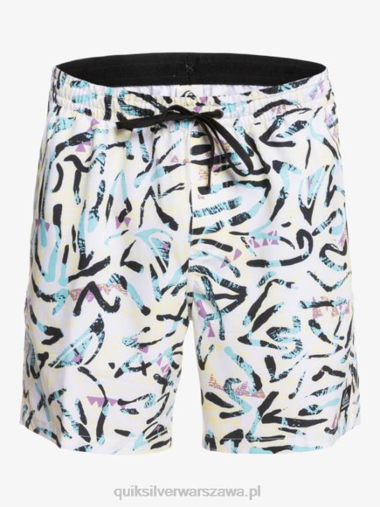 mężczyźni Quiksilver ocean mix 17 wolejów 4DBV1708 biały