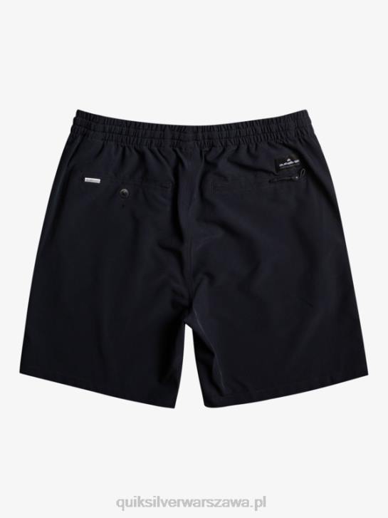 mężczyźni Quiksilver oceaniczne elastyczne 18 szortów amfibii 4DBV342 czarny