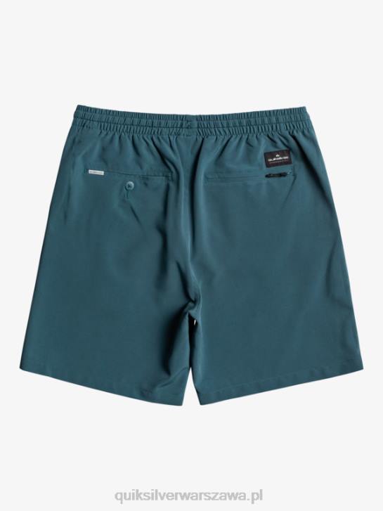 mężczyźni Quiksilver oceaniczne elastyczne 18 szortów amfibii 4DBV345 marynarka o północy