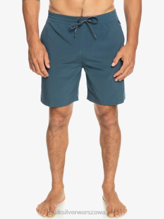 mężczyźni Quiksilver oceaniczne elastyczne 18 szortów amfibii 4DBV345 marynarka o północy