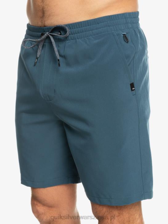mężczyźni Quiksilver oceaniczne elastyczne 18 szortów amfibii 4DBV345 marynarka o północy