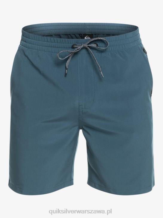 mężczyźni Quiksilver oceaniczne elastyczne 18 szortów amfibii 4DBV345 marynarka o północy