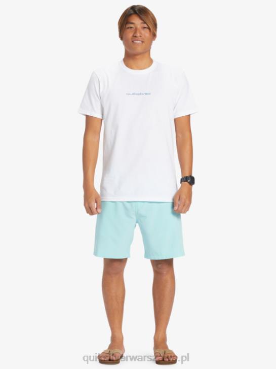 mężczyźni Quiksilver oceaniczne elastyczne 18 szortów amfibii 4DBV346 anioł niebieski