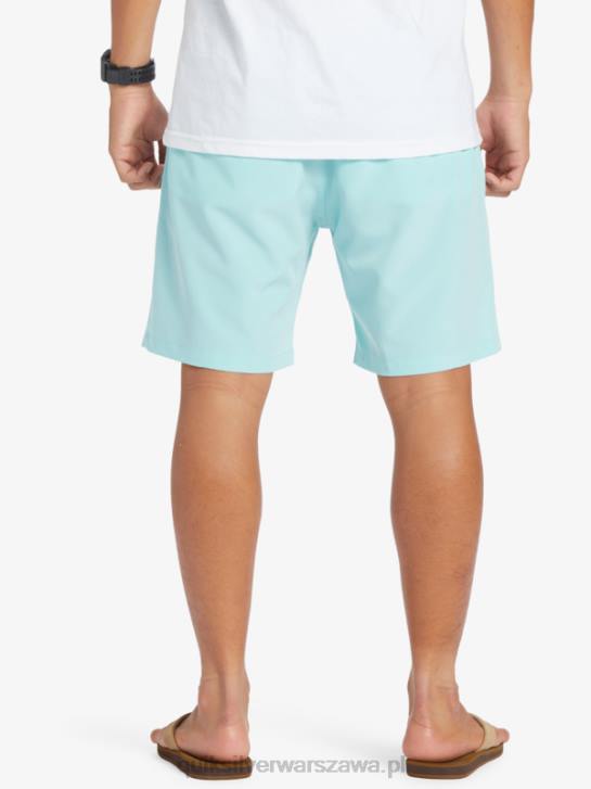 mężczyźni Quiksilver oceaniczne elastyczne 18 szortów amfibii 4DBV346 anioł niebieski