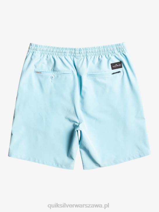mężczyźni Quiksilver oceaniczne elastyczne 18 szortów amfibii 4DBV347 niebieskie niebo