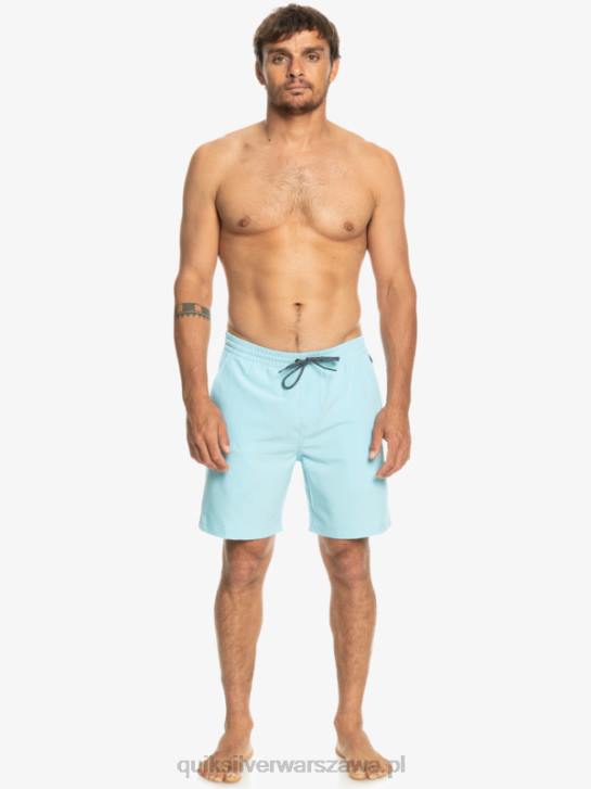 mężczyźni Quiksilver oceaniczne elastyczne 18 szortów amfibii 4DBV347 niebieskie niebo
