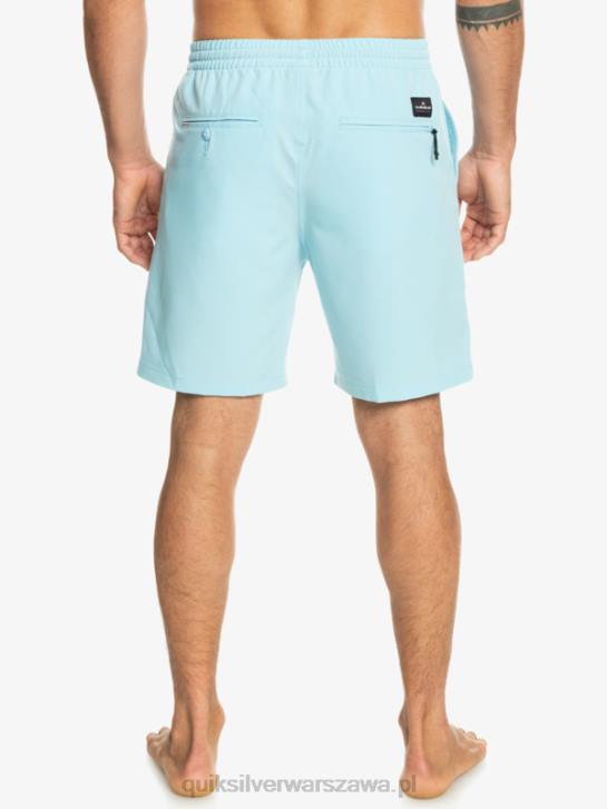 mężczyźni Quiksilver oceaniczne elastyczne 18 szortów amfibii 4DBV347 niebieskie niebo