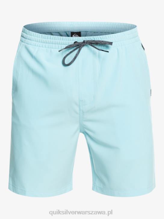 mężczyźni Quiksilver oceaniczne elastyczne 18 szortów amfibii 4DBV347 niebieskie niebo