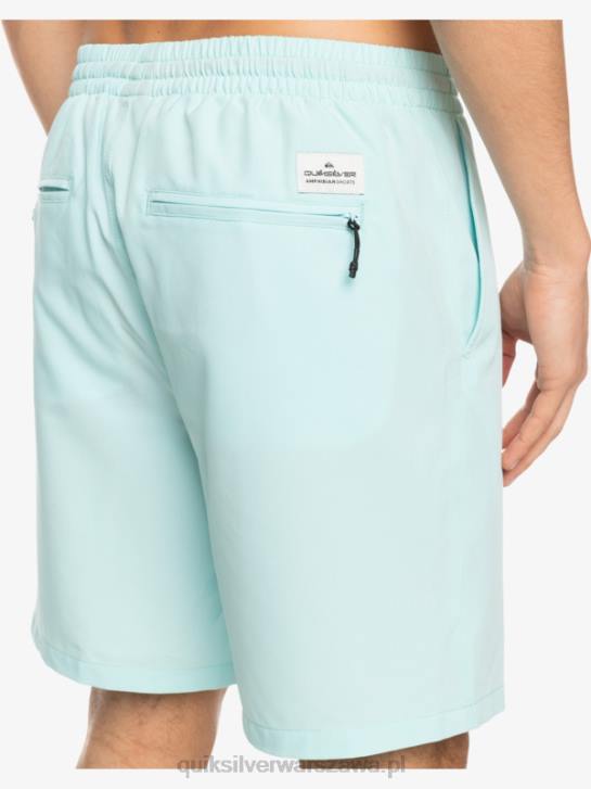 mężczyźni Quiksilver oceaniczne elastyczne 18 szortów amfibii 4DBV351 mrożona woda