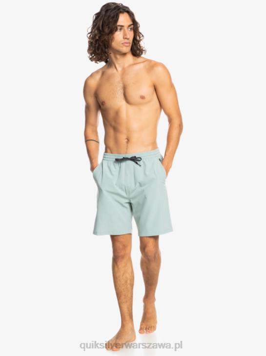 mężczyźni Quiksilver oceaniczne elastyczne 18 szortów amfibii 4DBV352 środowisko zielone