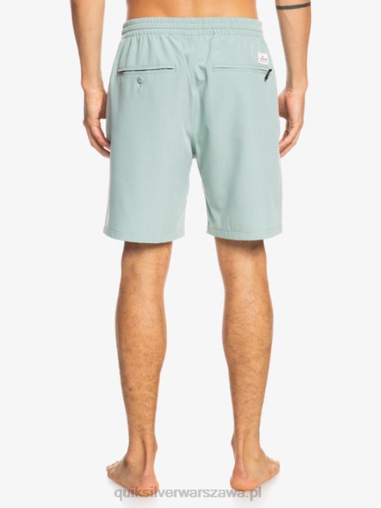 mężczyźni Quiksilver oceaniczne elastyczne 18 szortów amfibii 4DBV352 środowisko zielone