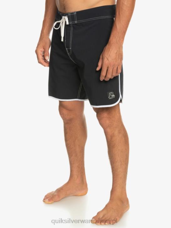 mężczyźni Quiksilver oryginalne szorty Scallop 18 4DBV86 czarny