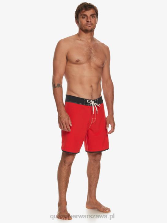mężczyźni Quiksilver oryginalne szorty Scallop 18 4DBV87 czerwone ryzyko