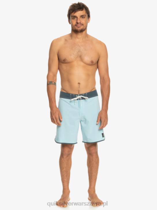 mężczyźni Quiksilver oryginalne szorty Scallop 18 4DBV88 niebieskie niebo