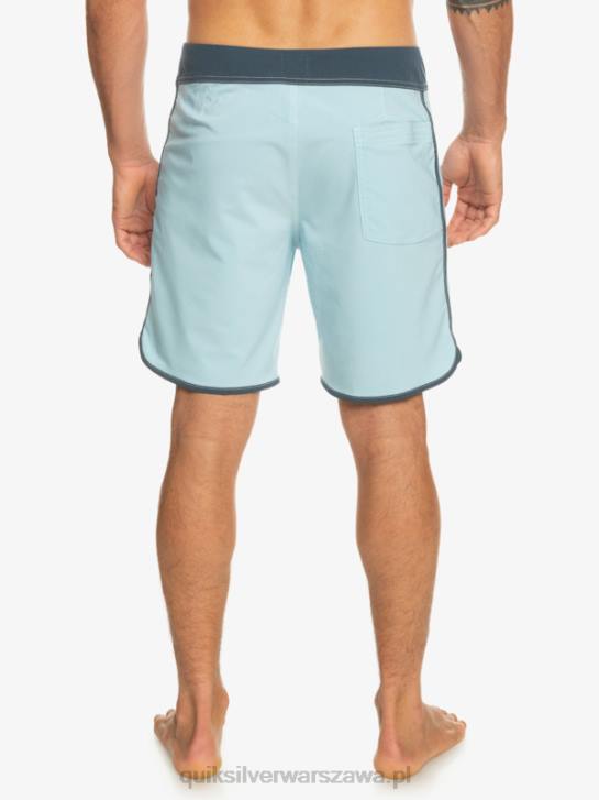 mężczyźni Quiksilver oryginalne szorty Scallop 18 4DBV88 niebieskie niebo