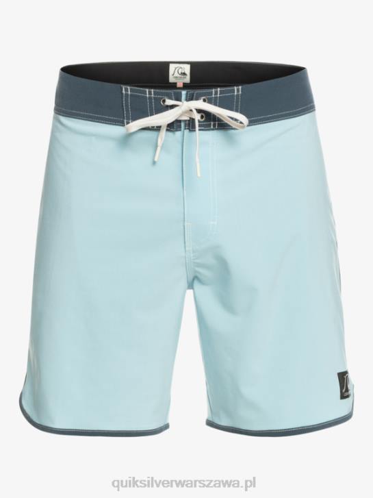 mężczyźni Quiksilver oryginalne szorty Scallop 18 4DBV88 niebieskie niebo