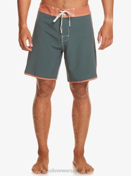mężczyźni Quiksilver oryginalne szorty Scallop 18 4DBV89 ciemny łupek