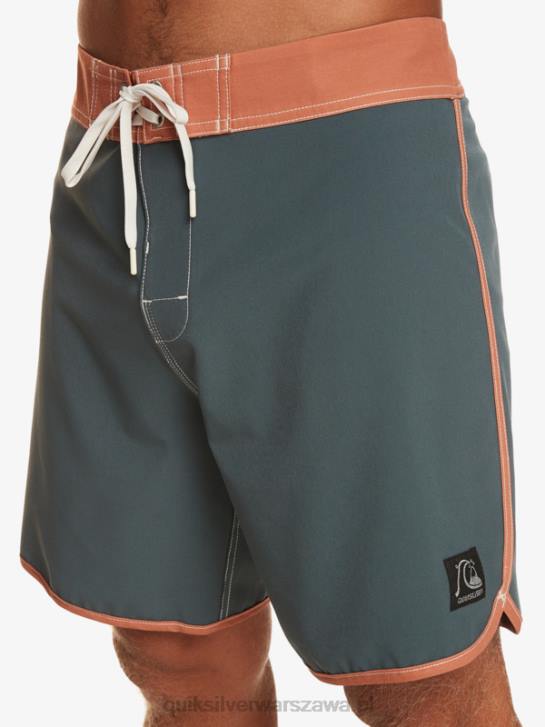 mężczyźni Quiksilver oryginalne szorty Scallop 18 4DBV89 ciemny łupek
