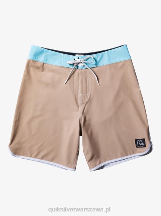 mężczyźni Quiksilver oryginalne szorty Scallop 18 4DBV91 oliwkowy szary