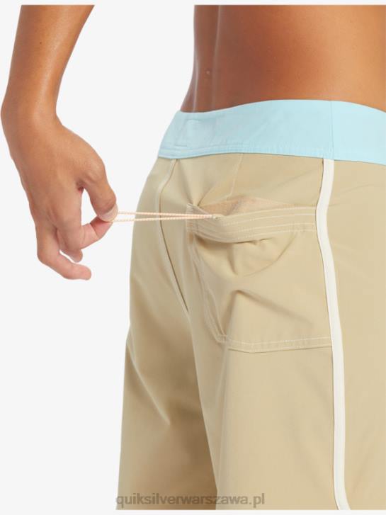 mężczyźni Quiksilver oryginalne szorty Scallop 18 4DBV91 oliwkowy szary