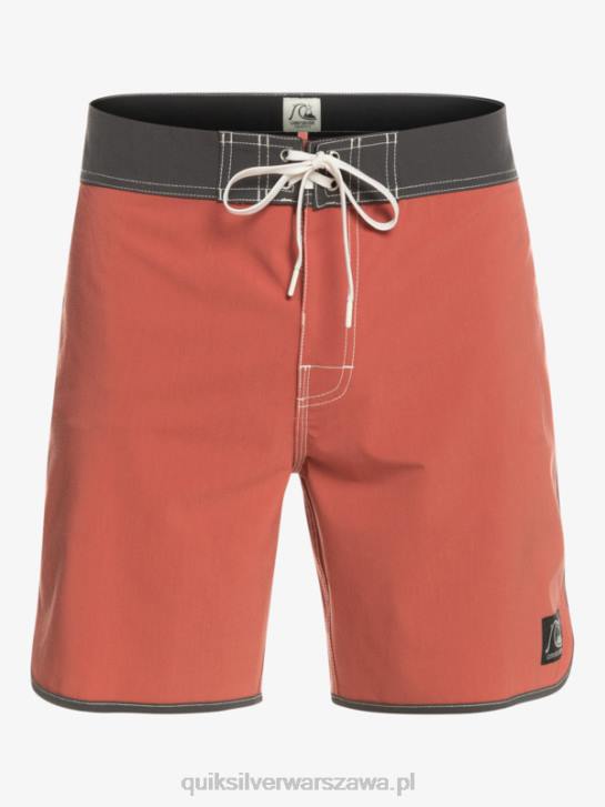 mężczyźni Quiksilver oryginalne szorty Scallop 18 4DBV93 Marsala