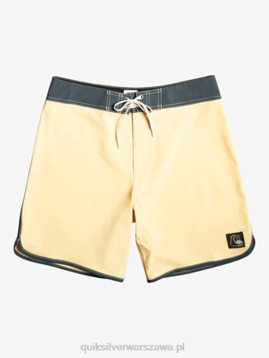 mężczyźni Quiksilver oryginalne szorty Scallop 18 4DBV94 pszenica