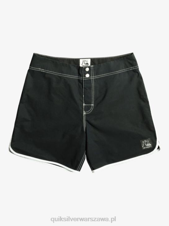 mężczyźni Quiksilver oryginalne szorty typu scallop snap 16 4DBV168 czarny