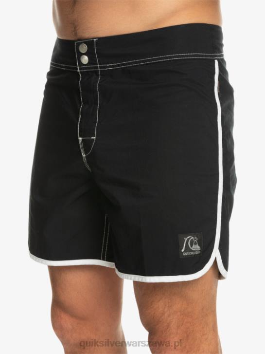 mężczyźni Quiksilver oryginalne szorty typu scallop snap 16 4DBV168 czarny