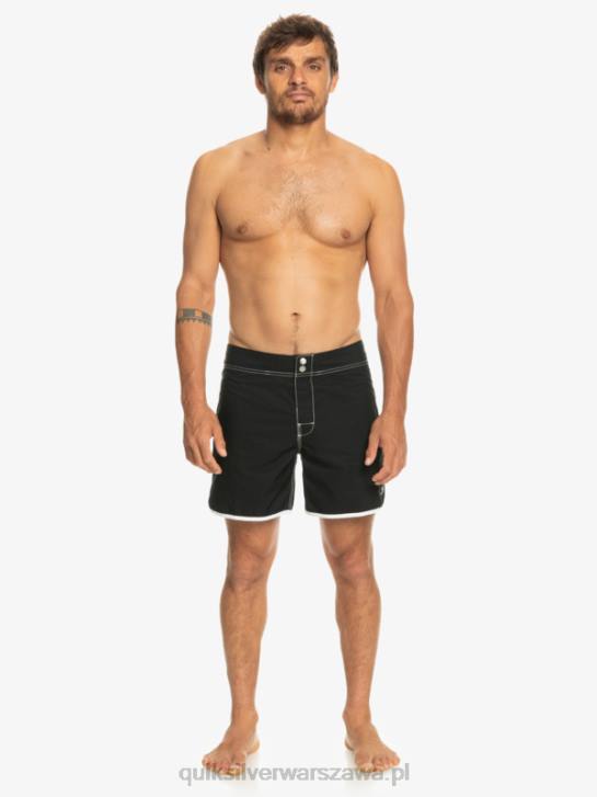 mężczyźni Quiksilver oryginalne szorty typu scallop snap 16 4DBV168 czarny