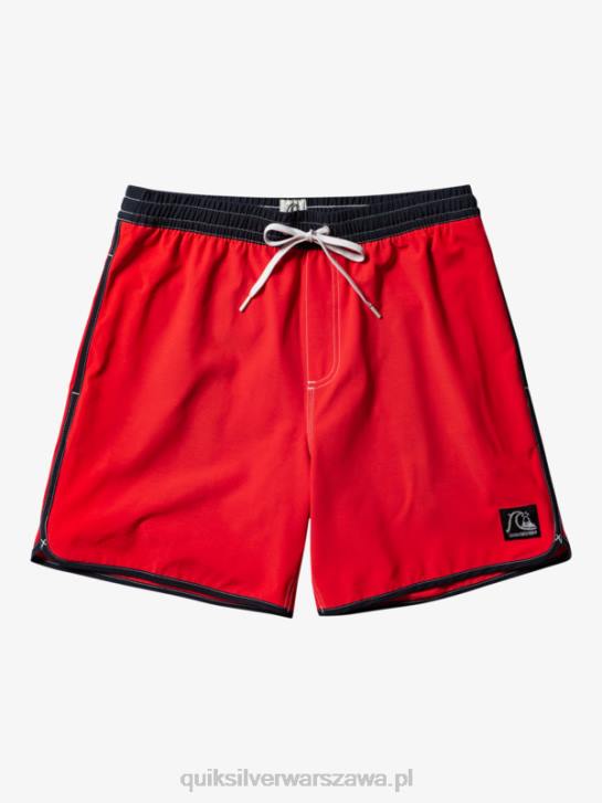mężczyźni Quiksilver oryginalny przegrzebek 17 salw 4DBV198 czerwone ryzyko