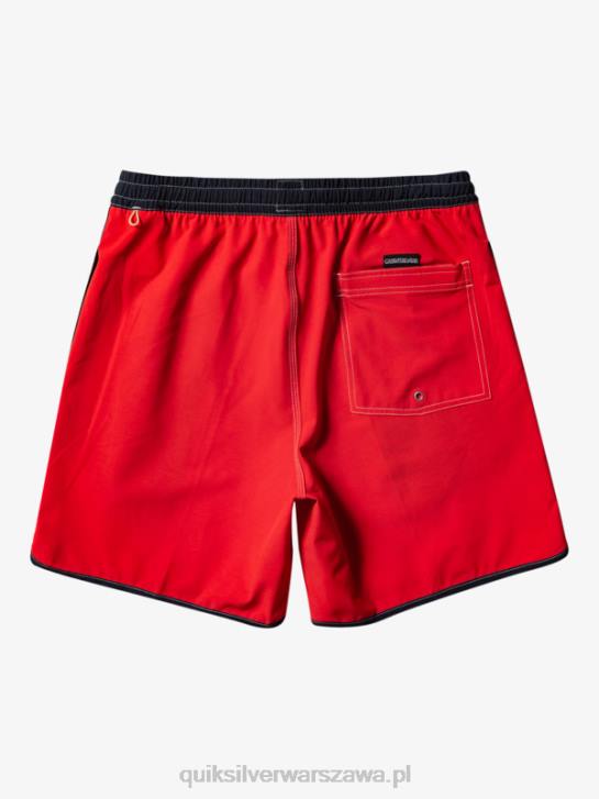 mężczyźni Quiksilver oryginalny przegrzebek 17 salw 4DBV198 czerwone ryzyko