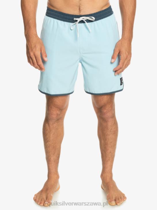 mężczyźni Quiksilver oryginalny przegrzebek 17 salw 4DBV199 niebieskie niebo