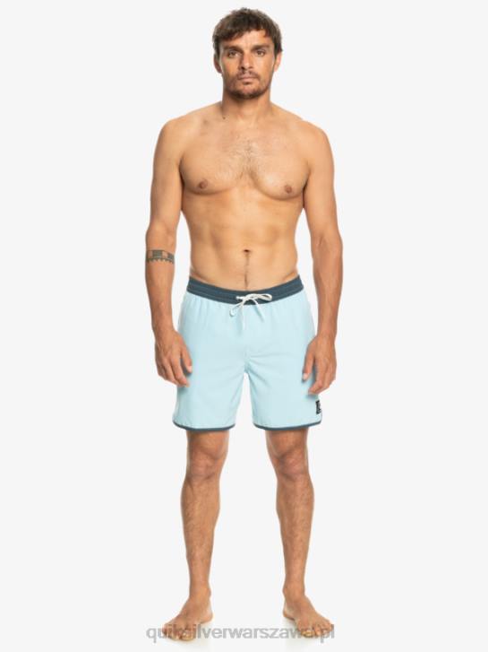 mężczyźni Quiksilver oryginalny przegrzebek 17 salw 4DBV199 niebieskie niebo