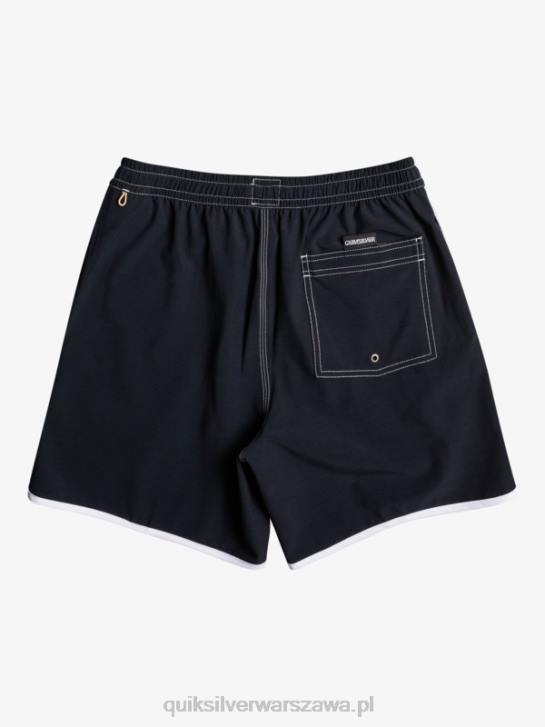 mężczyźni Quiksilver oryginalny przegrzebek 17 salw 4DBV200 czarny