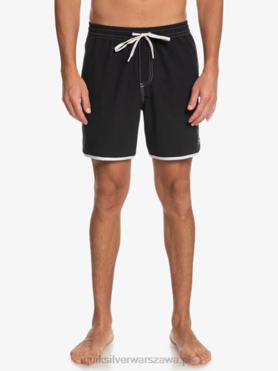 mężczyźni Quiksilver oryginalny przegrzebek 17 salw 4DBV200 czarny