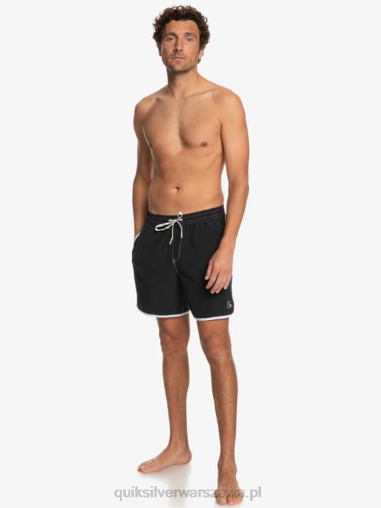 mężczyźni Quiksilver oryginalny przegrzebek 17 salw 4DBV200 czarny