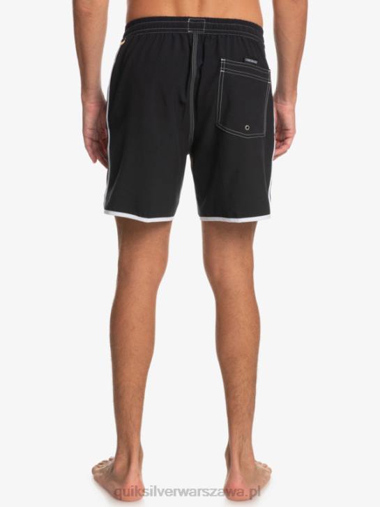 mężczyźni Quiksilver oryginalny przegrzebek 17 salw 4DBV200 czarny