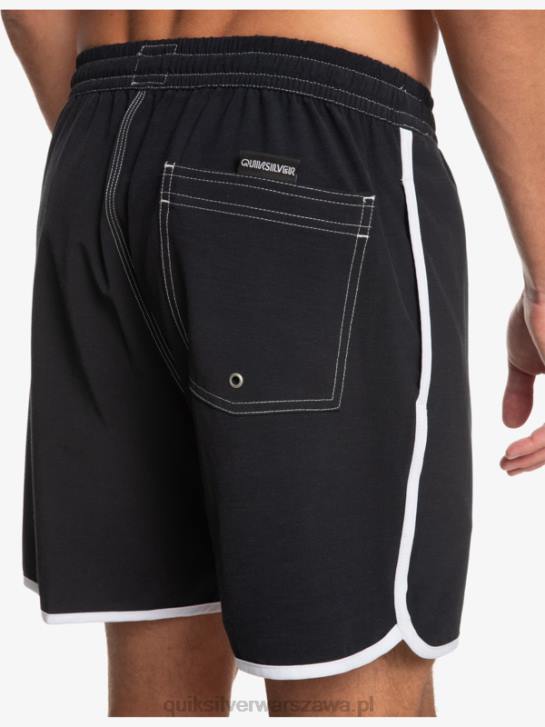 mężczyźni Quiksilver oryginalny przegrzebek 17 salw 4DBV200 czarny