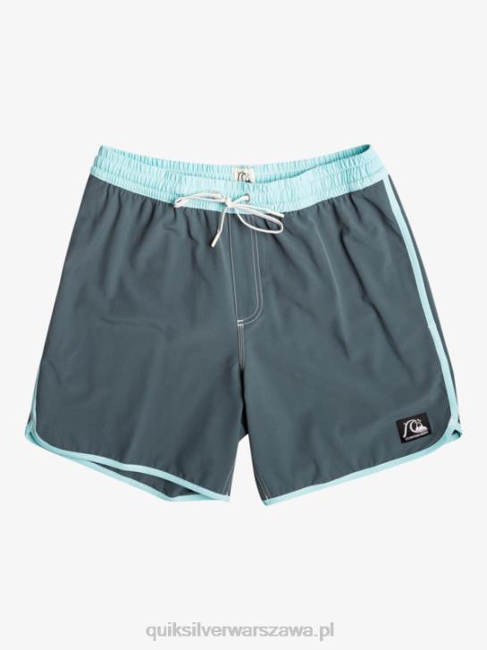 mężczyźni Quiksilver oryginalny przegrzebek 17 salw 4DBV201 ciemny łupek