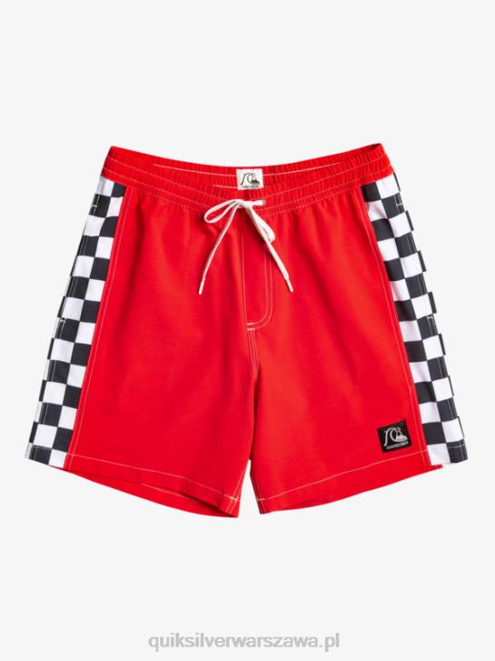mężczyźni Quiksilver oryginalny łuk 17 salw 4DBV530 czerwone ryzyko