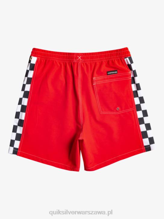 mężczyźni Quiksilver oryginalny łuk 17 salw 4DBV530 czerwone ryzyko