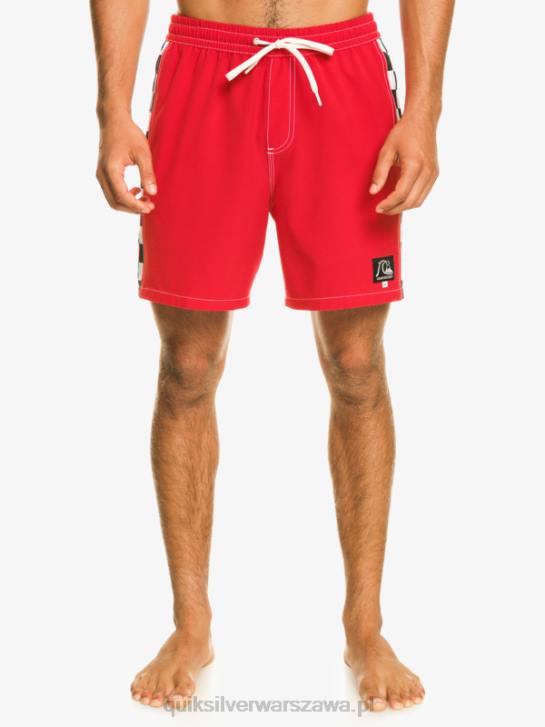mężczyźni Quiksilver oryginalny łuk 17 salw 4DBV530 czerwone ryzyko