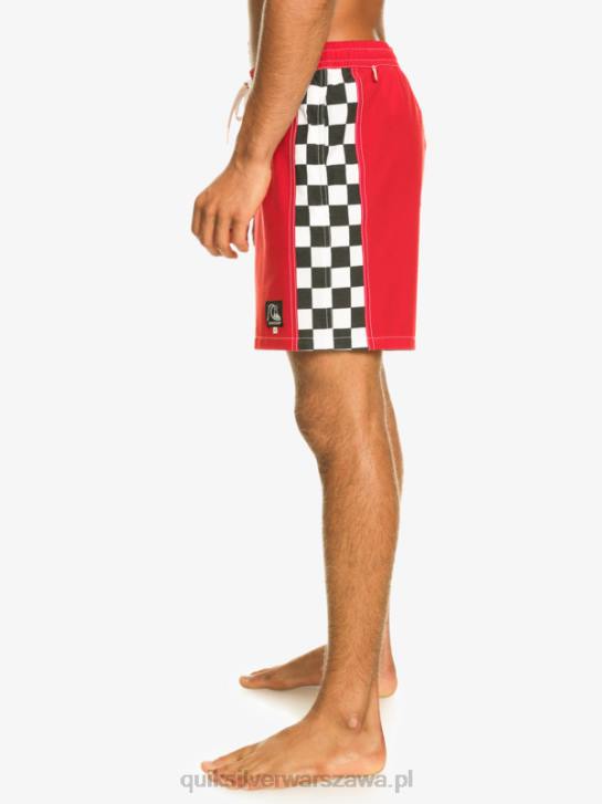 mężczyźni Quiksilver oryginalny łuk 17 salw 4DBV530 czerwone ryzyko