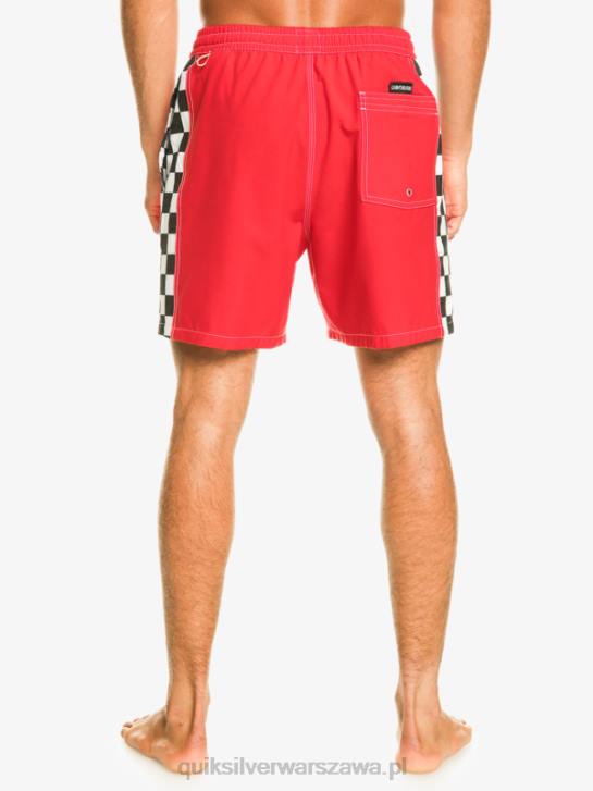 mężczyźni Quiksilver oryginalny łuk 17 salw 4DBV530 czerwone ryzyko